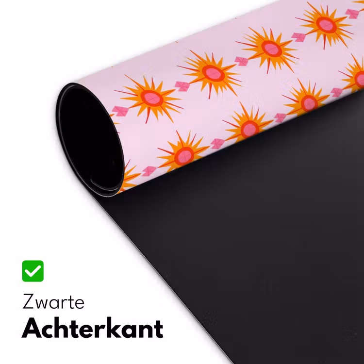 Bureau onderlegger - Zon - Motief - Roze — 5