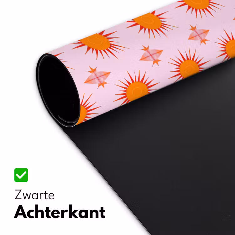 Bureau onderlegger - Zon - Patroon - Roze — 5