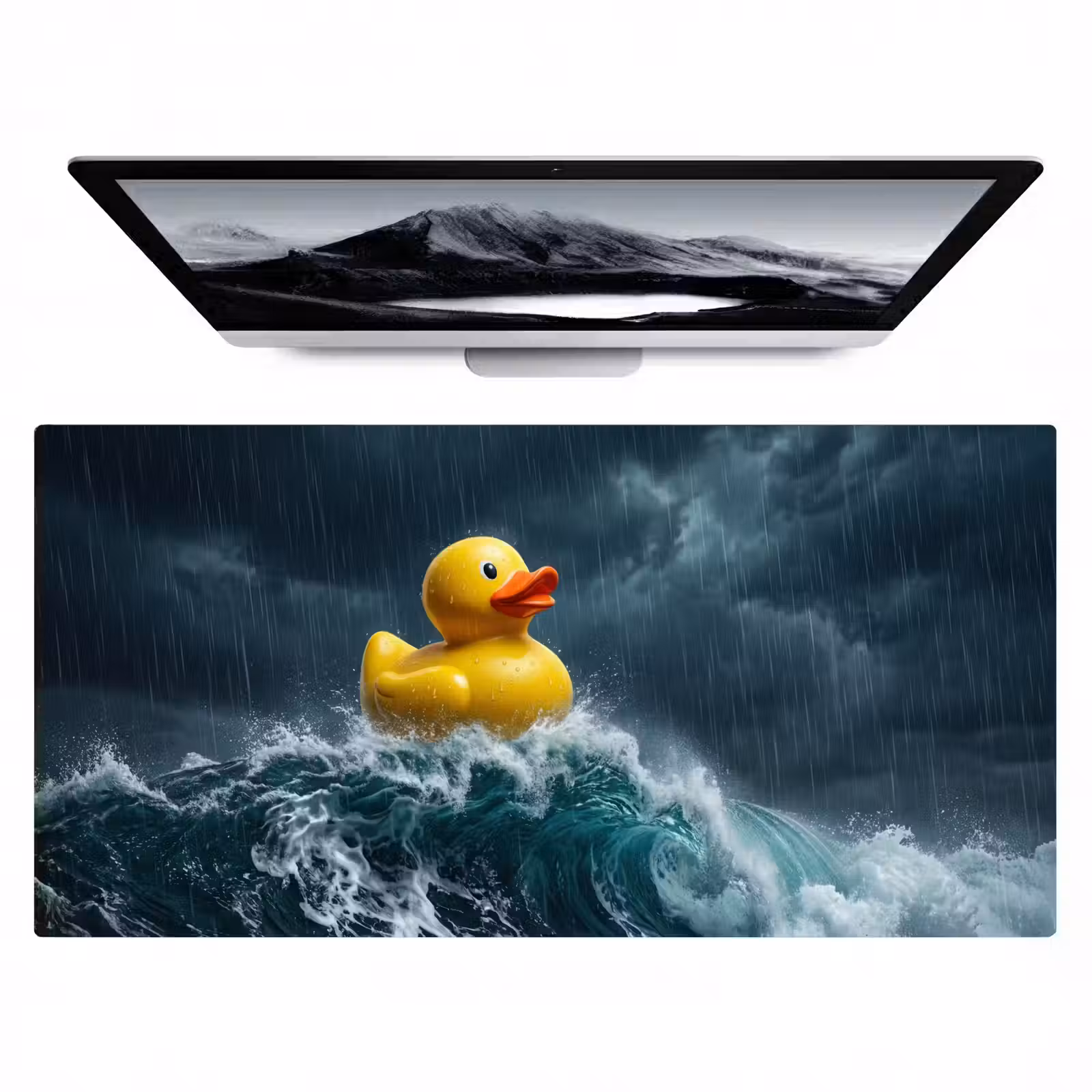 Bureau onderlegger - Storm - Badeend - Golven — 1