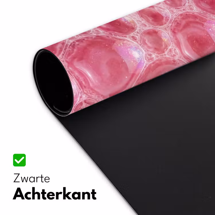 Bureau onderlegger - Roze - Schuim - Bubbels — 5
