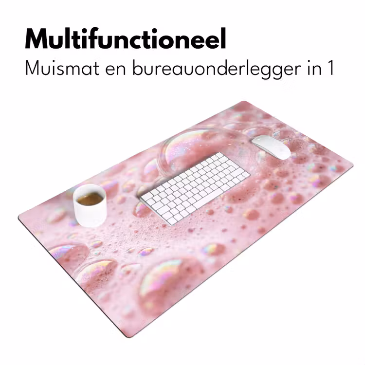 Bureau onderlegger - Schuim - Structuur - Roze — 7