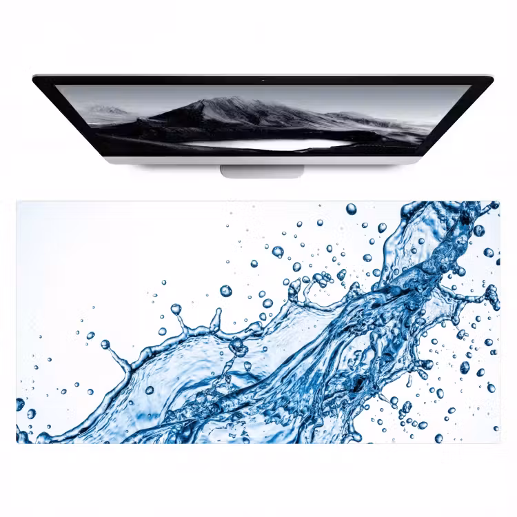 Bureau onderlegger - Spash - Water - Blauw — 1