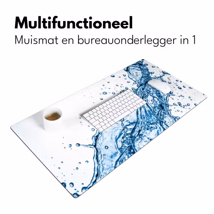 Bureau onderlegger - Spash - Water - Blauw — 7