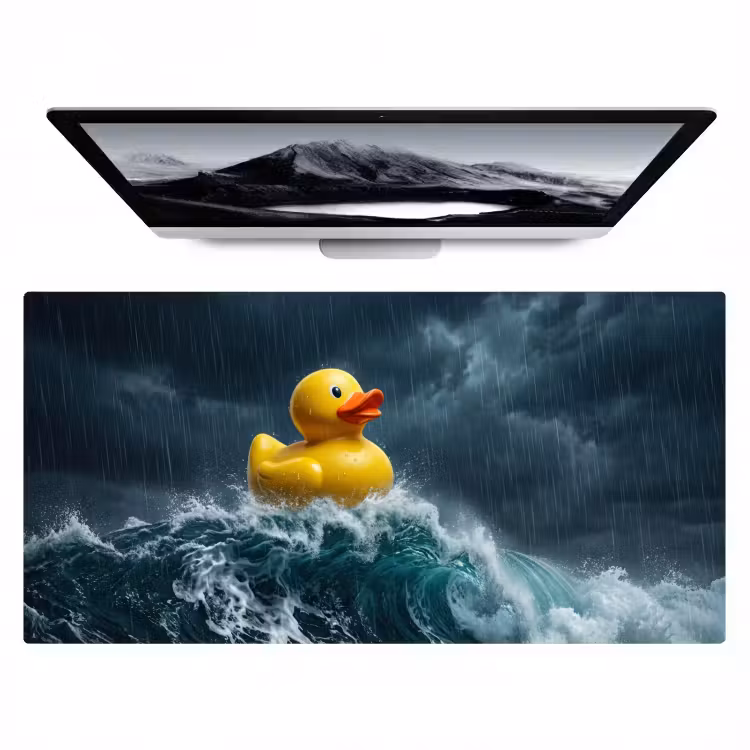 Bureau onderlegger - Storm - Badeend - Golven — 1