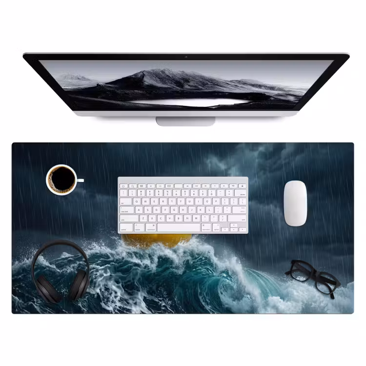 Bureau onderlegger - Storm - Badeend - Golven — 4