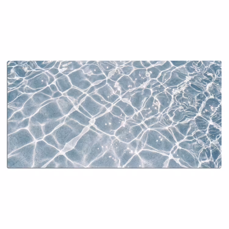 Bureau onderlegger - Water - Reflectie - Zonlicht — 2