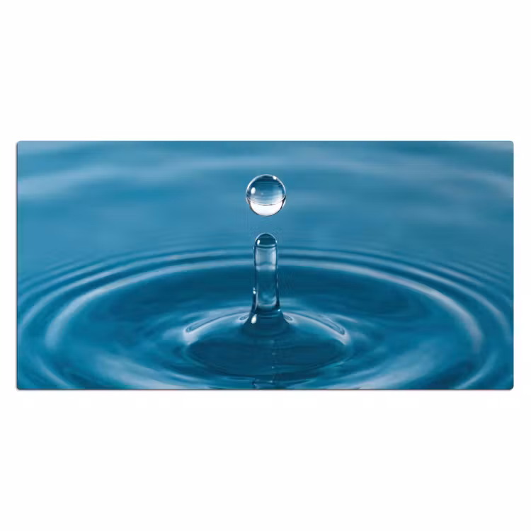 Bureau onderlegger - Waterdruppel - Water - Oppervlakte — 2