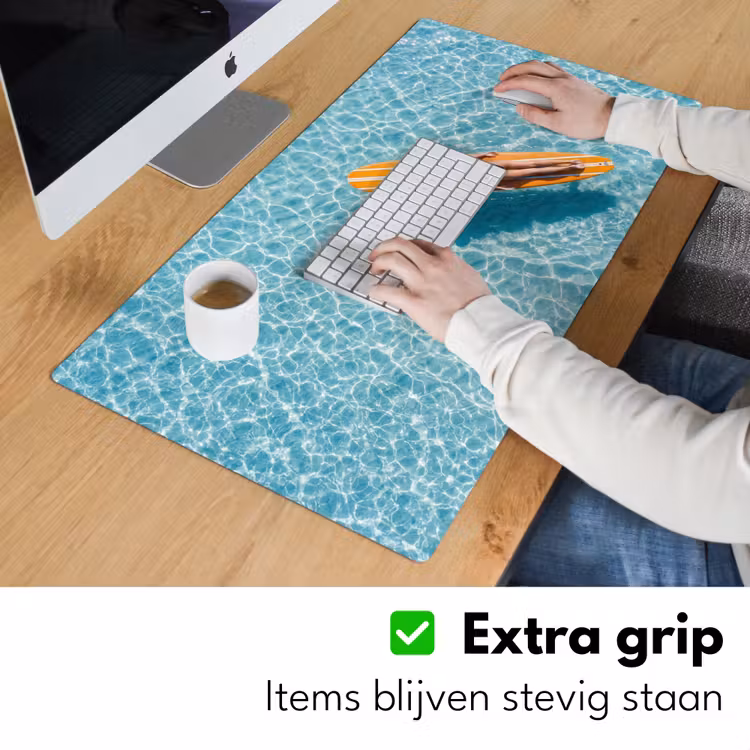 Bureau onderlegger - Surfboard - Water - Badpak - Oranje — 6