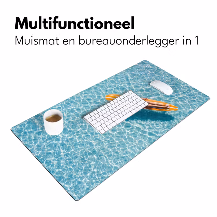 Bureau onderlegger - Surfboard - Water - Badpak - Oranje — 7
