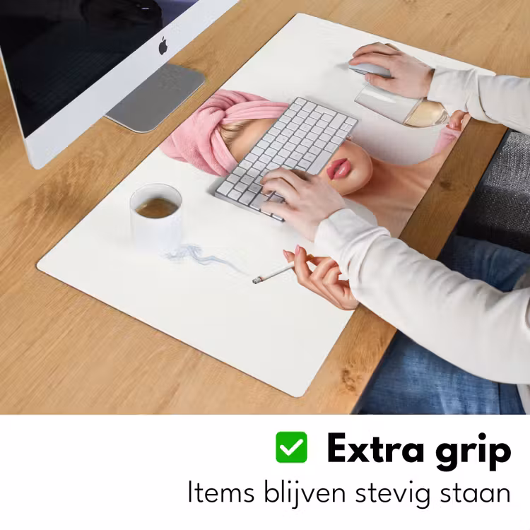 Bureau onderlegger - Vrouw - Roze - Wijn - Zonnebril — 6