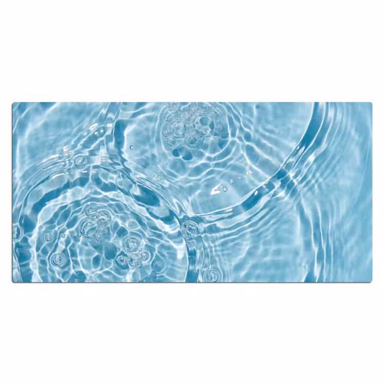 Bureau onderlegger - Water - Blauw - bubbels — 2