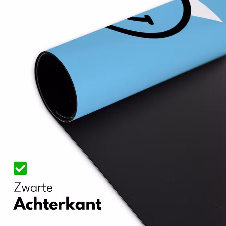 Bureau onderlegger - Smiley - Blauw - Bliksem — 5
