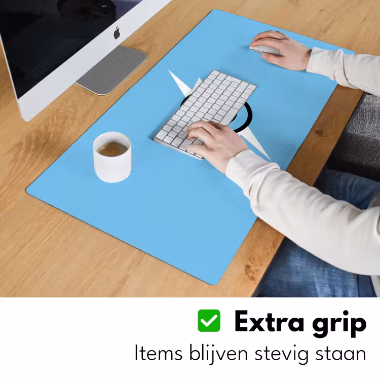 Bureau onderlegger - Smiley - Blauw - Bliksem — 6