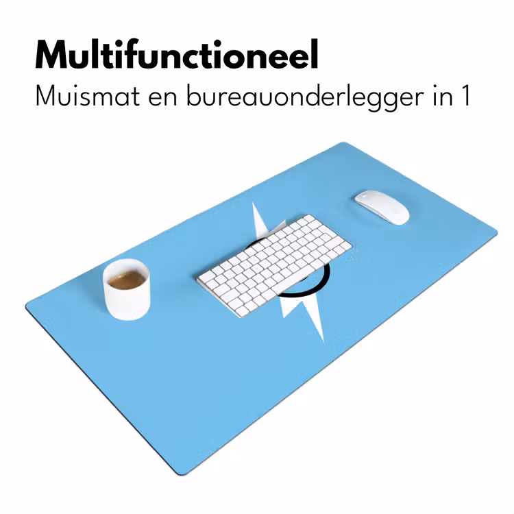 Bureau onderlegger - Smiley - Blauw - Bliksem — 7