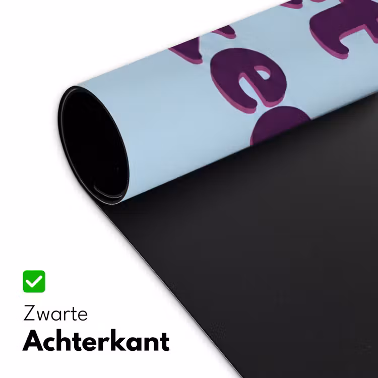 Bureau onderlegger - Speels - Boodschap - Blauw — 5