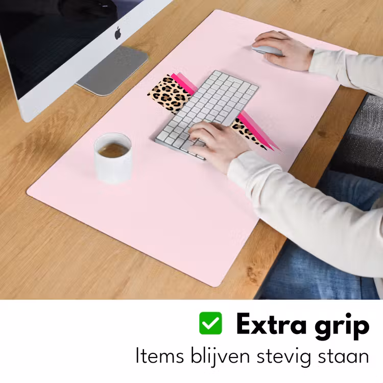 Bureau onderlegger - Stippen - Roze - Bliksem — 6