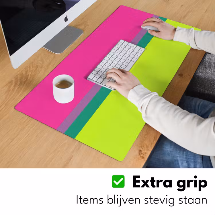 Bureau onderlegger - Strepen - Modern - Kleurrijk — 6
