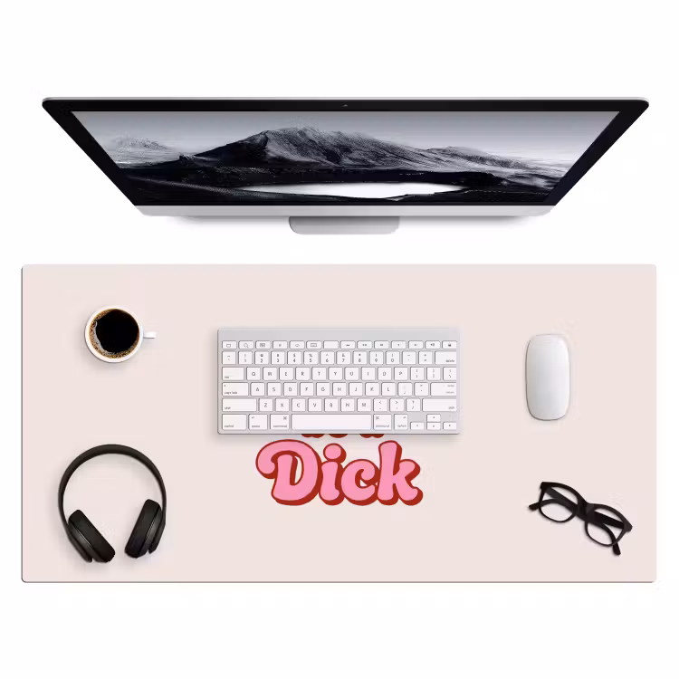 Bureau onderlegger - Tekst - Boodschap - Roze — 4