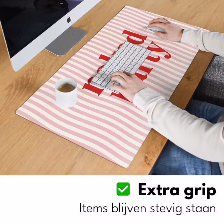 Bureau onderlegger - Tekst - Modern - Strepen — 6