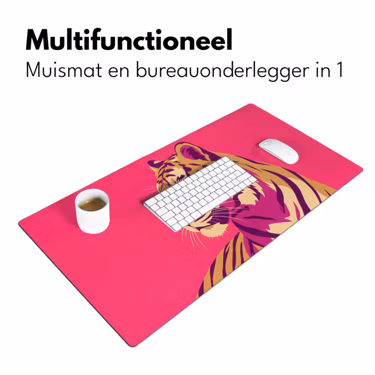 Bureau onderlegger - Tijger - Modern - Neon — 7