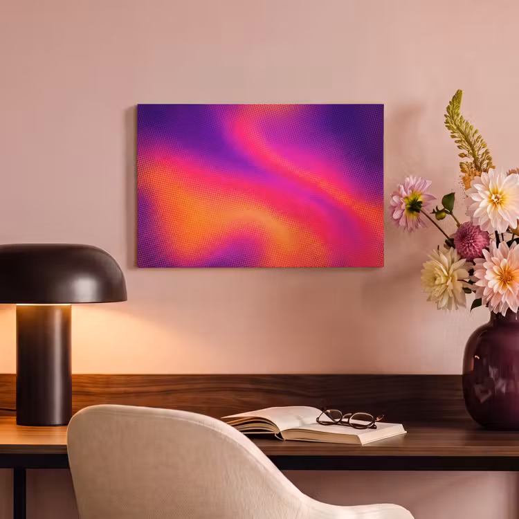 Canvas schilderij - Abstract - Patroon - Kleurverloop — 4