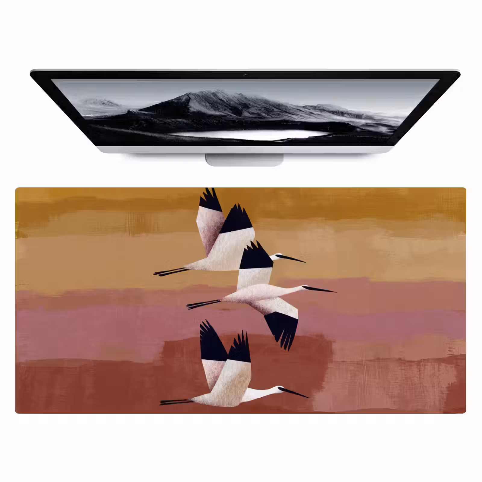 Bureau onderlegger - Vogels - Snavel - Abstract — 1