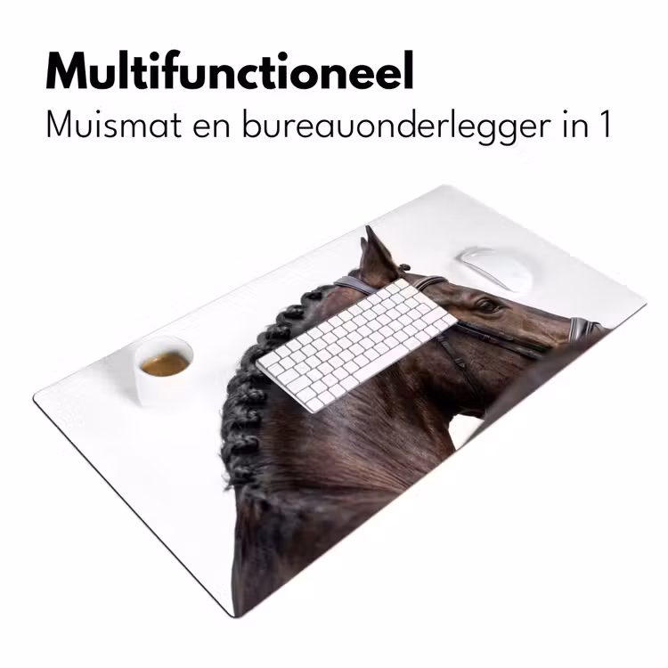 Bureau onderlegger - Portret - Paard - Elegant — 7