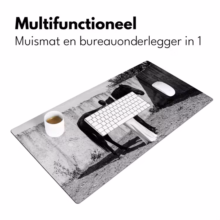 Bureau onderlegger - Vrouw - Paard - Artistiek — 7