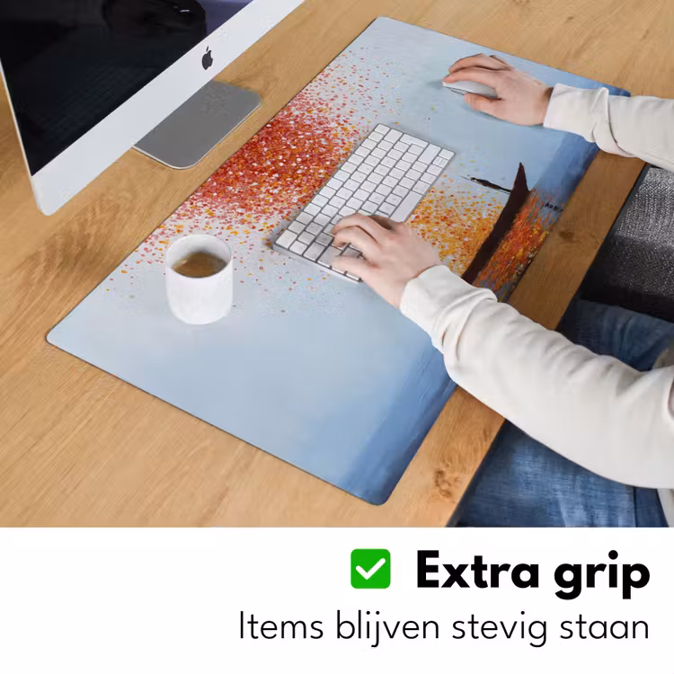 Bureau onderlegger - Wolk - Confetti - Boot - Wateroppervlakte — 6
