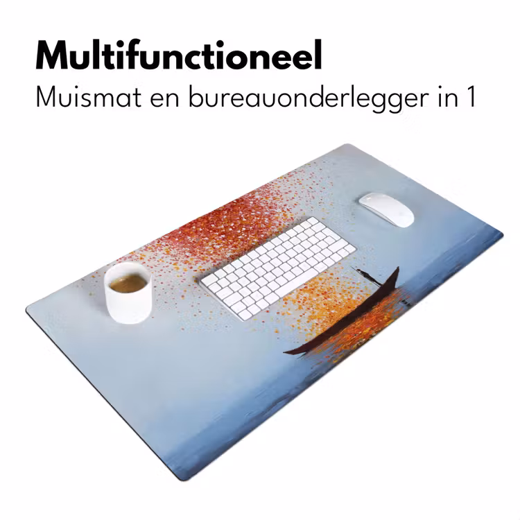 Bureau onderlegger - Wolk - Confetti - Boot - Wateroppervlakte — 7