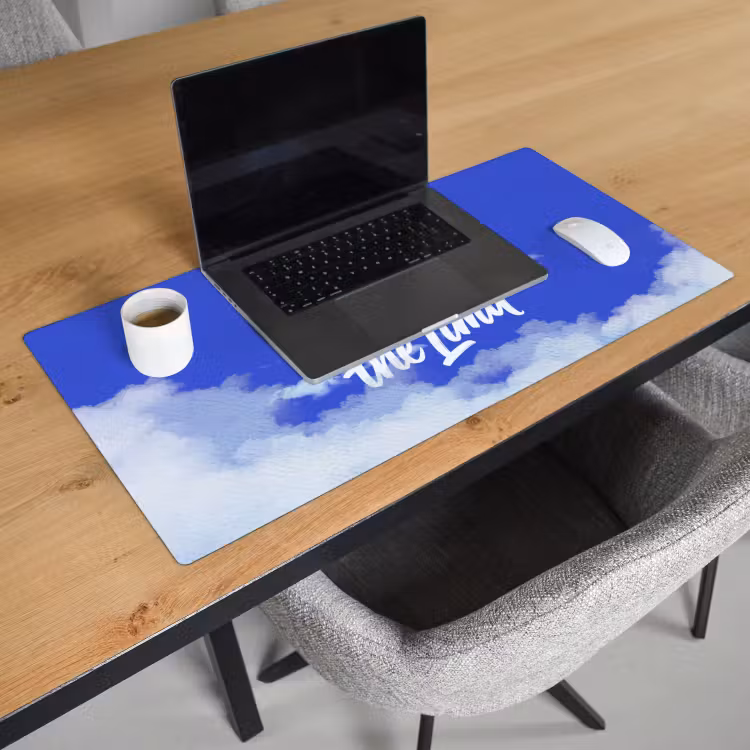 Bureau onderlegger - Sky is not the limit - Blauwe lucht - Wolken — 3
