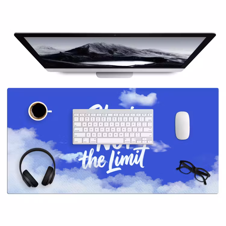 Bureau onderlegger - Sky is not the limit - Blauwe lucht - Wolken — 4