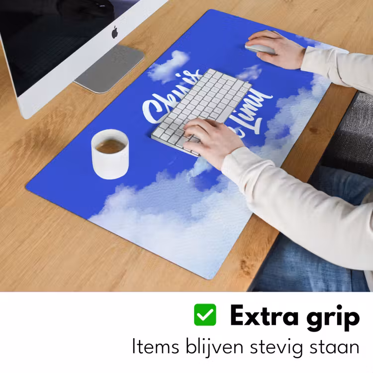 Bureau onderlegger - Sky is not the limit - Blauwe lucht - Wolken — 6