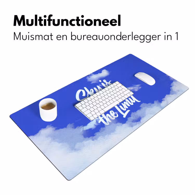 Bureau onderlegger - Sky is not the limit - Blauwe lucht - Wolken — 7