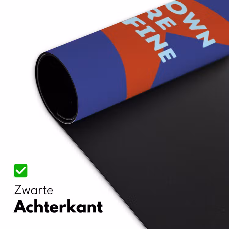 Bureau onderlegger - Slow down you're doing fine - Ster - Blauw — 5