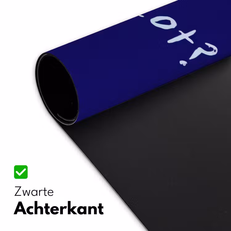 Bureau onderlegger - Why not - Blauw - Handgeschreven — 5