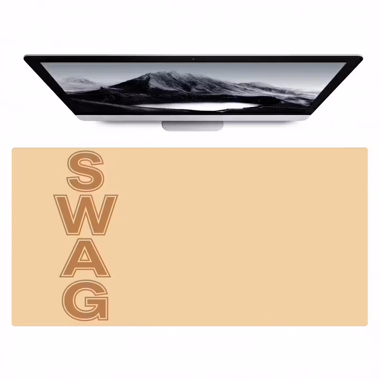 Bureau onderlegger - Swag - Bruin - Beige — 1