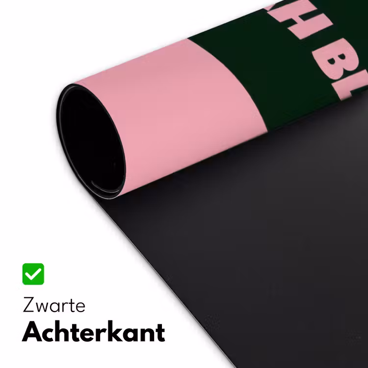 Bureau onderlegger - Roze - Tekstwolk - Groen - BLAH BLAH BLAH — 5
