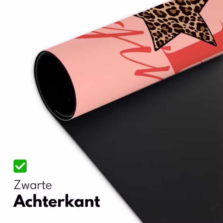 Bureau onderlegger - Star girl - Roze - Panter - Ster — 5