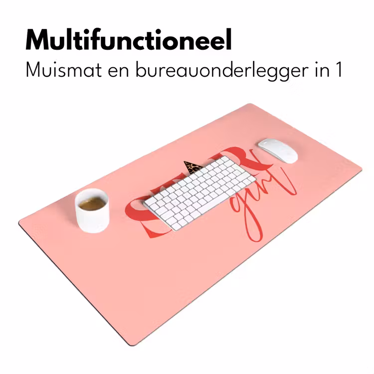 Bureau onderlegger - Star girl - Roze - Panter - Ster — 7
