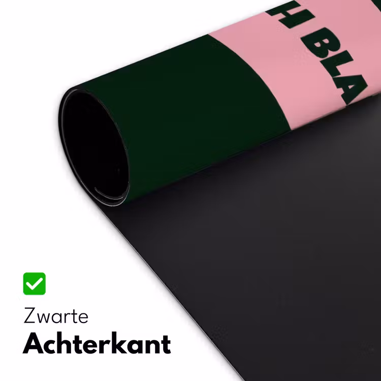 Bureau onderlegger - Tekstwolk - BLAH BLAH BLAH - Roze — 5