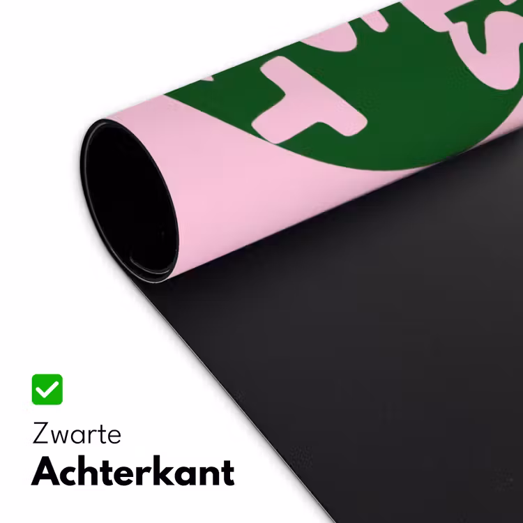 Bureau onderlegger - This is art - Tekst - Cirkel - Groen — 5