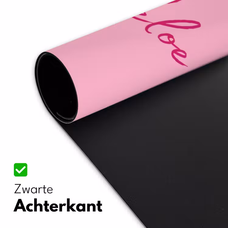 Bureau onderlegger - Toedeloe - Roze - Minimalistisch — 5