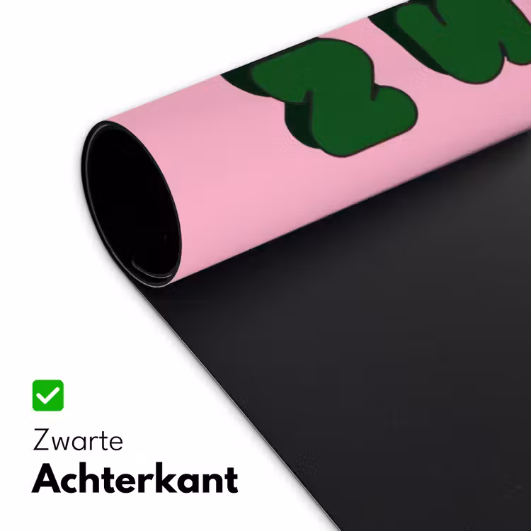 Bureau onderlegger - Yes fun - Groen - Roze — 5