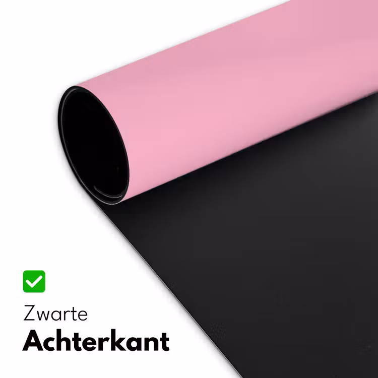 Bureau onderlegger - Yes you can do it - Rood - Roze — 5