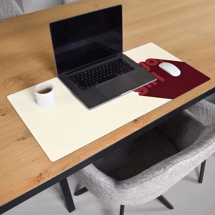 Bureau onderlegger - you go girl - 3D - Rood — 3