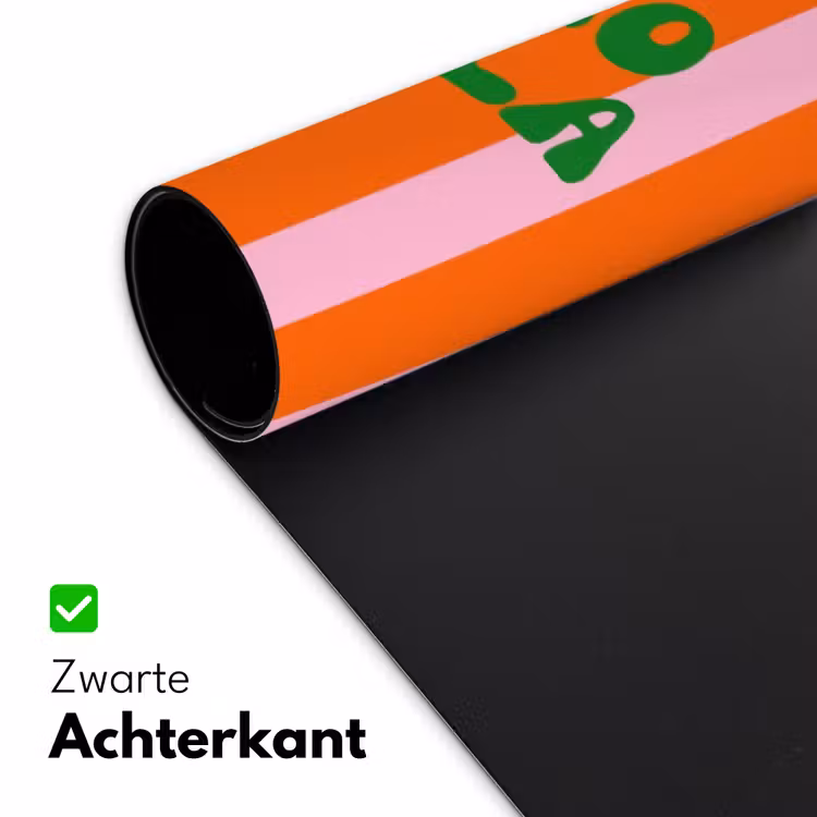 Bureau onderlegger - Strepen - Oranje - Verticaal - Ciao bella — 5