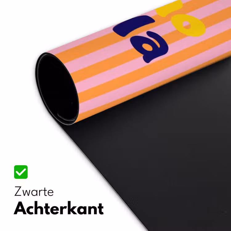 Bureau onderlegger - Verticaal - Strepen - Oranje - Ciao bella — 5
