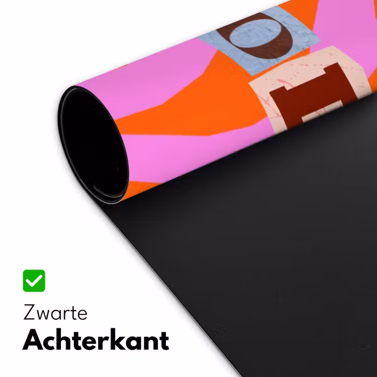 Bureau onderlegger - Zebraprint - Grafisch - COOL - Oranje — 5