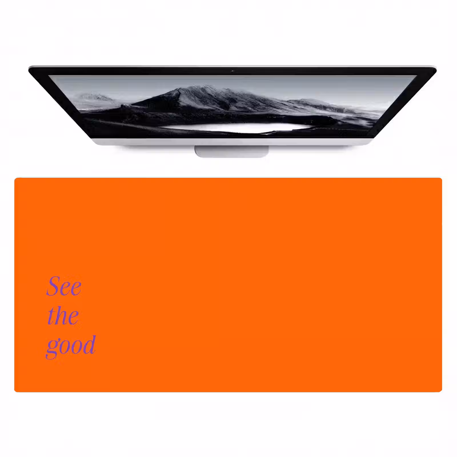 Bureau onderlegger - See te good - Paars - Oranje — 1